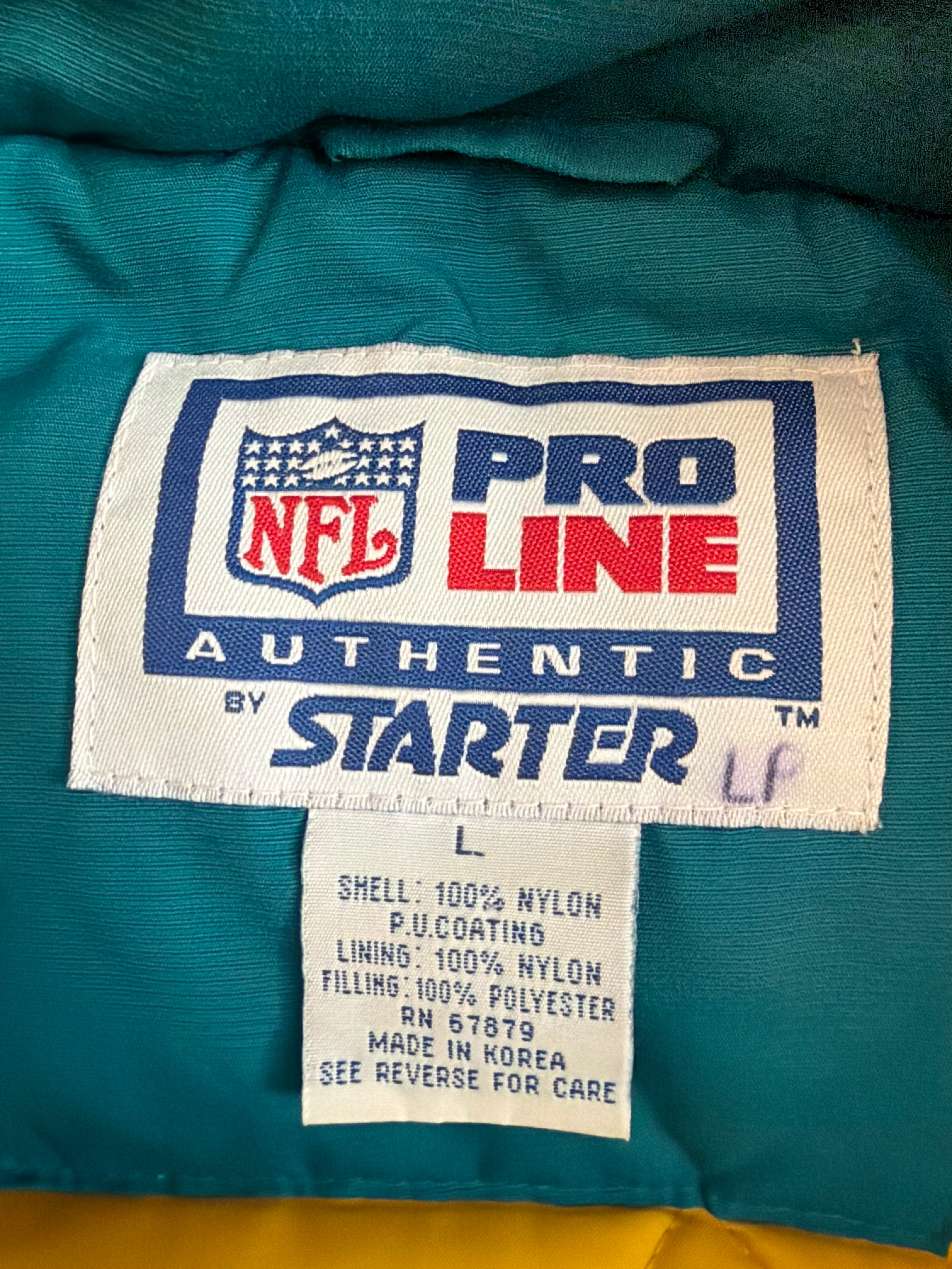 Vintage 90s Jacksonville Jaguars Starter NFL Pro Line Hooded Pullover Jacket