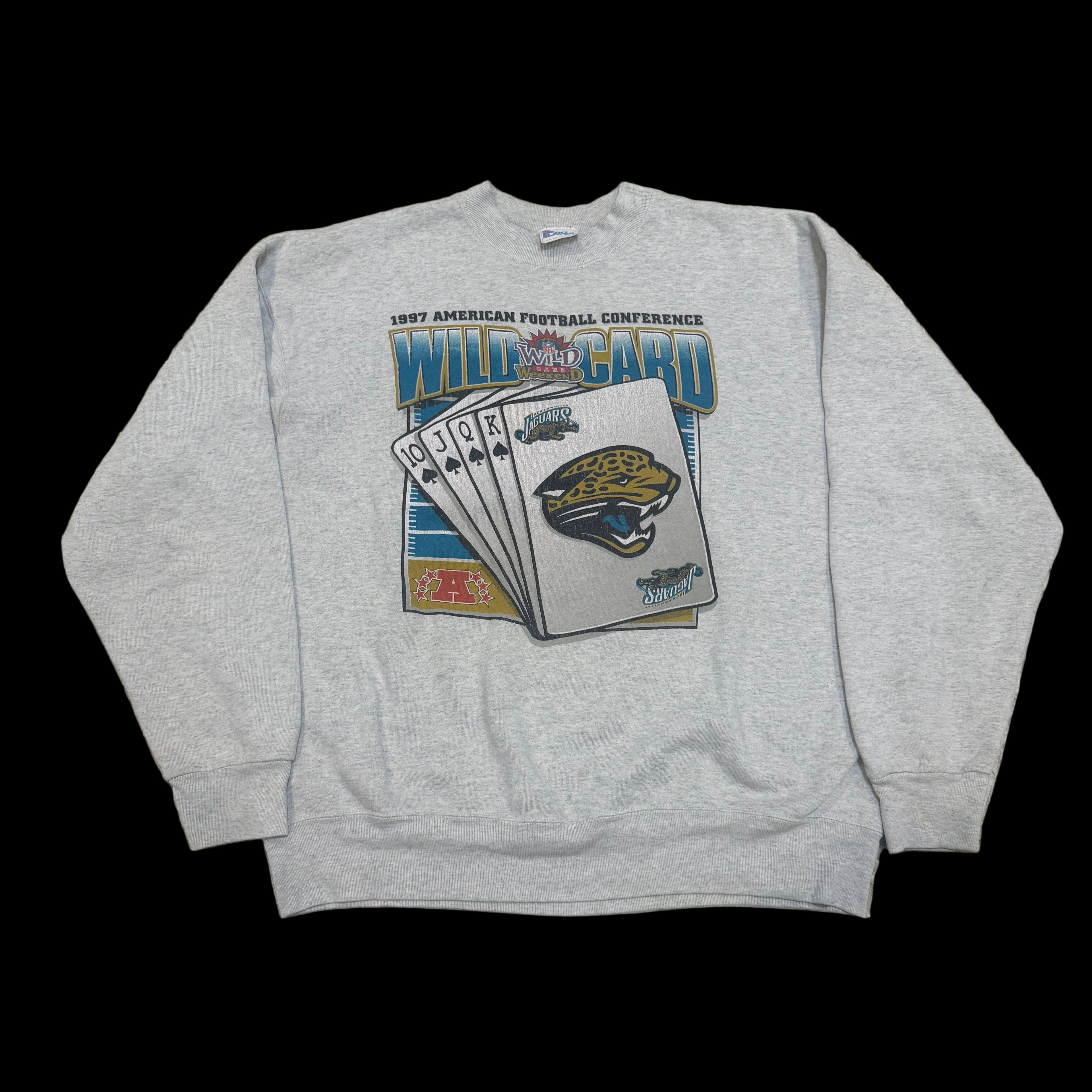 Vintage 1997 Wild Card Pro Player Crewneck