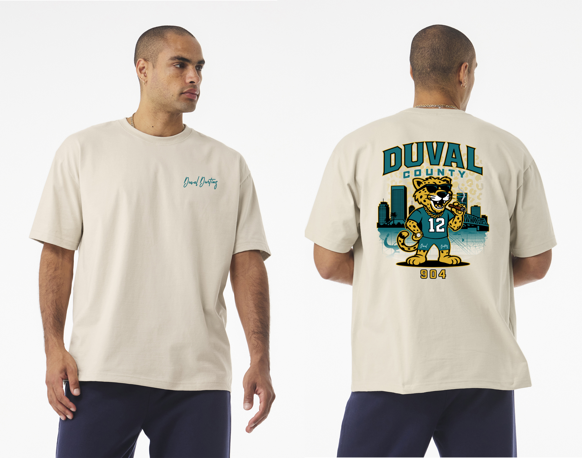 Jackson' From The Ville' Oversized Tee – Duval Durtiez Shop