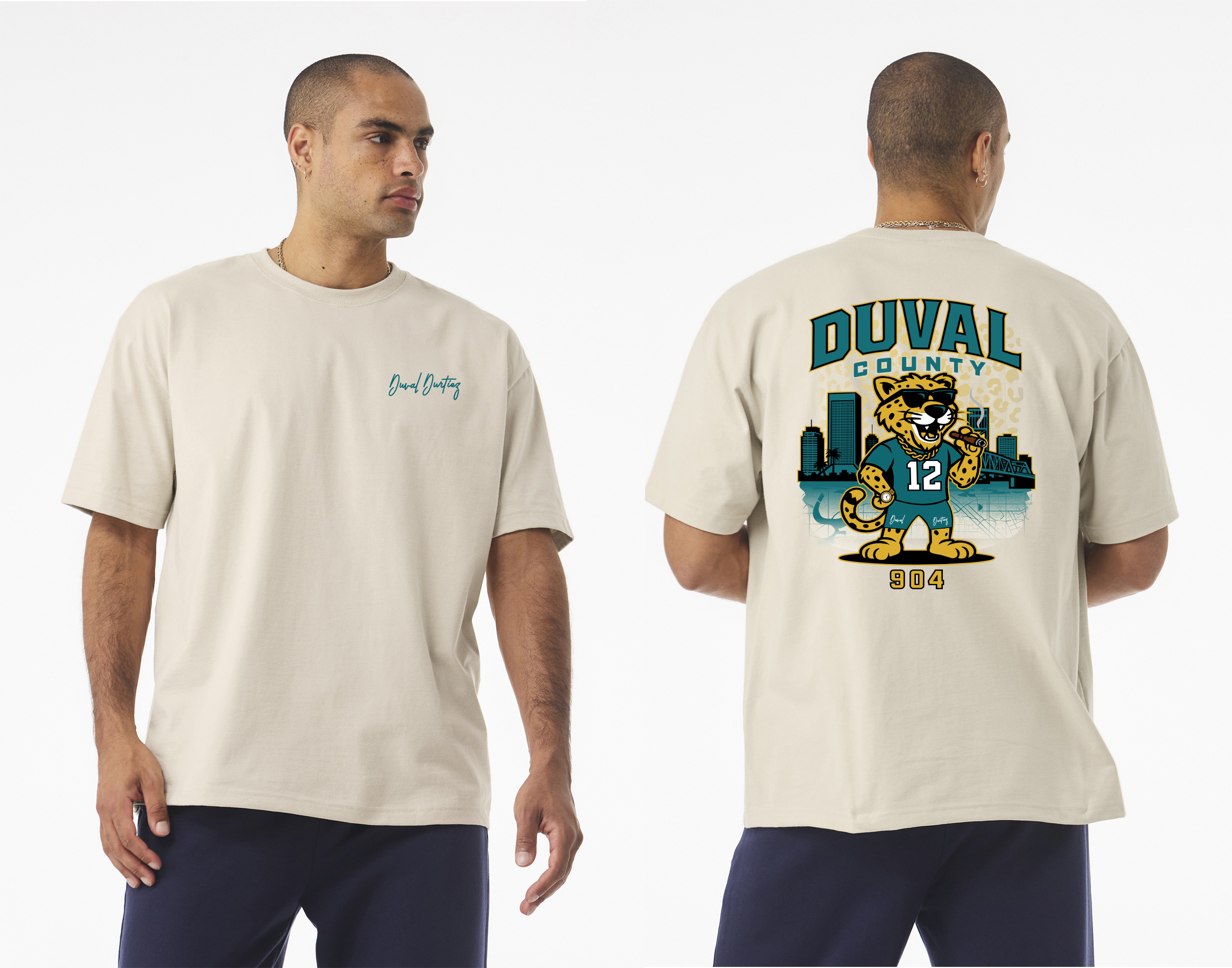 Jackson' From The Ville' Oversized Tee