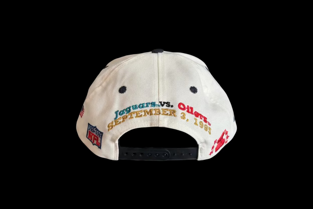 Vintage 1995 Logo Athletic Jags vs Oilers Inaugural Game Limited Edition Snapback