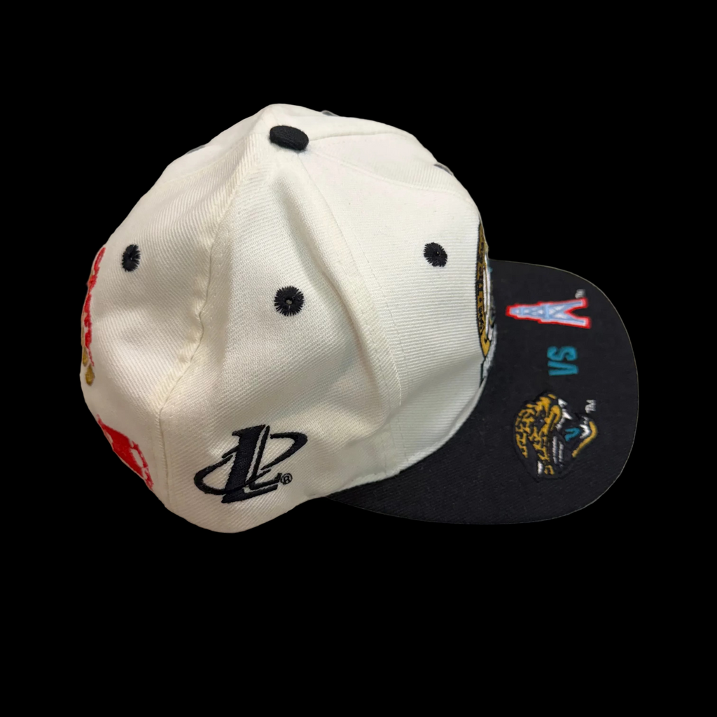 Vintage 1995 Logo Athletic Jags vs Oilers Inaugural Game Limited Edition Snapback