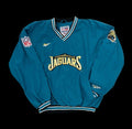 Vintage 90s Reebok NFL Pro Line Jacksonville Jaguars Pullover Jacket