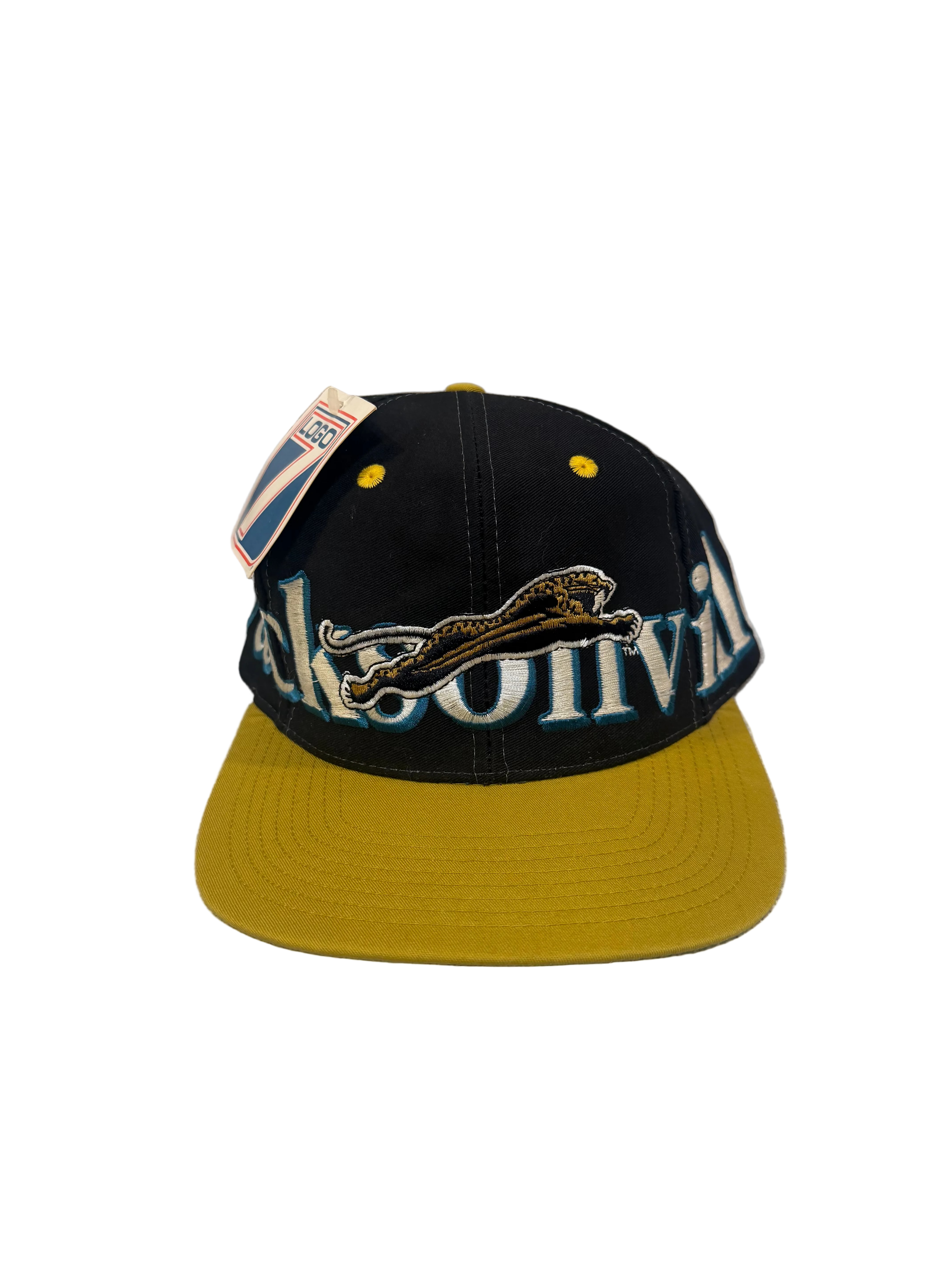 Vintage 90s Jacksonville Jaguars Logo 7 Snapback Deadstock