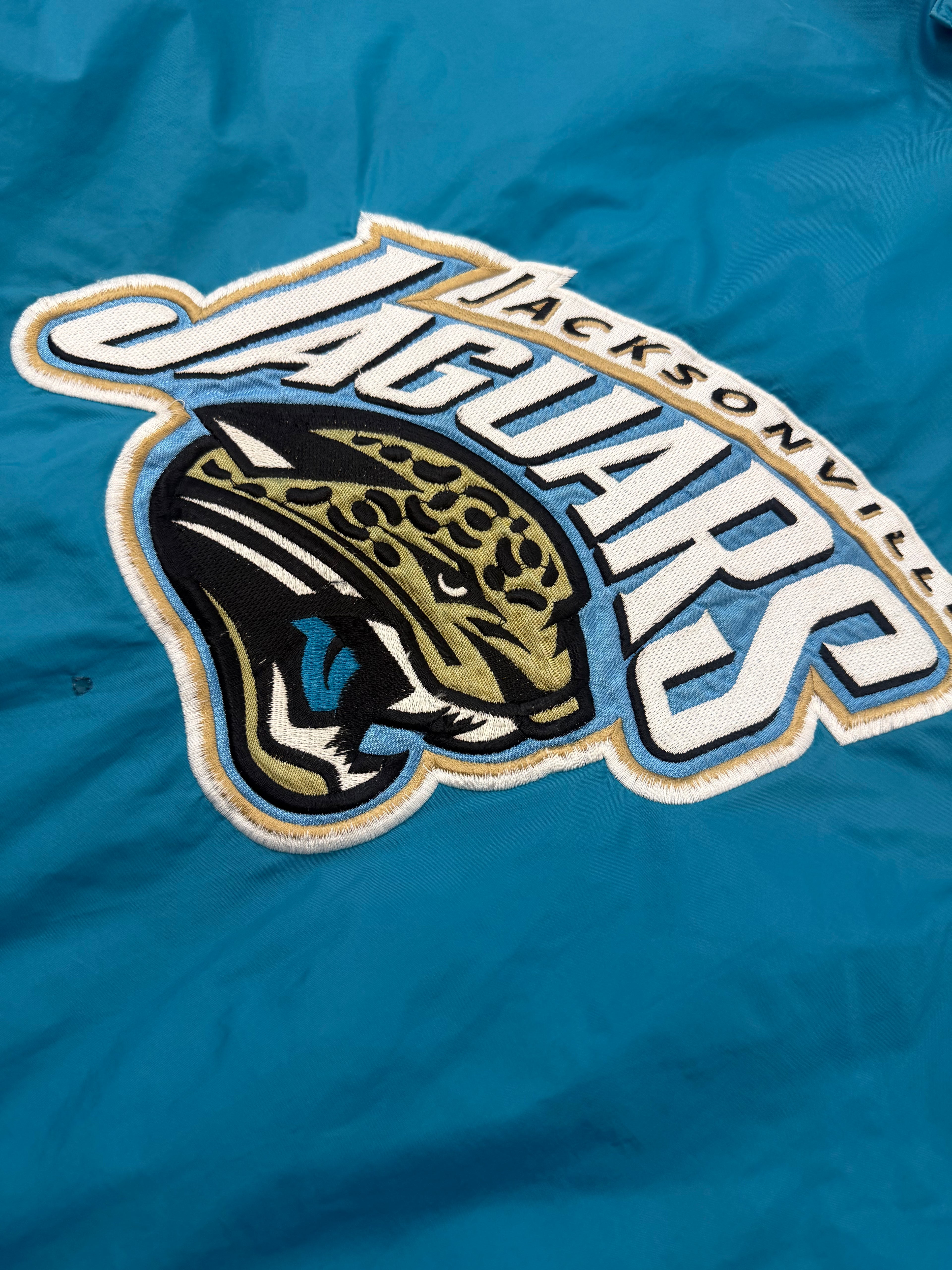 Vintage 90's GameDay NFL “Turbo Zone” Jacksonville Jaguars puffer jacket
