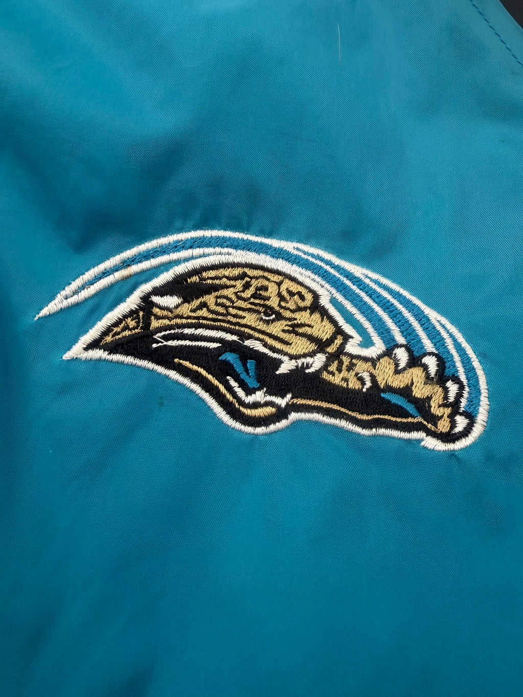 Vintage 90's GameDay NFL “Turbo Zone” Jacksonville Jaguars puffer jacket