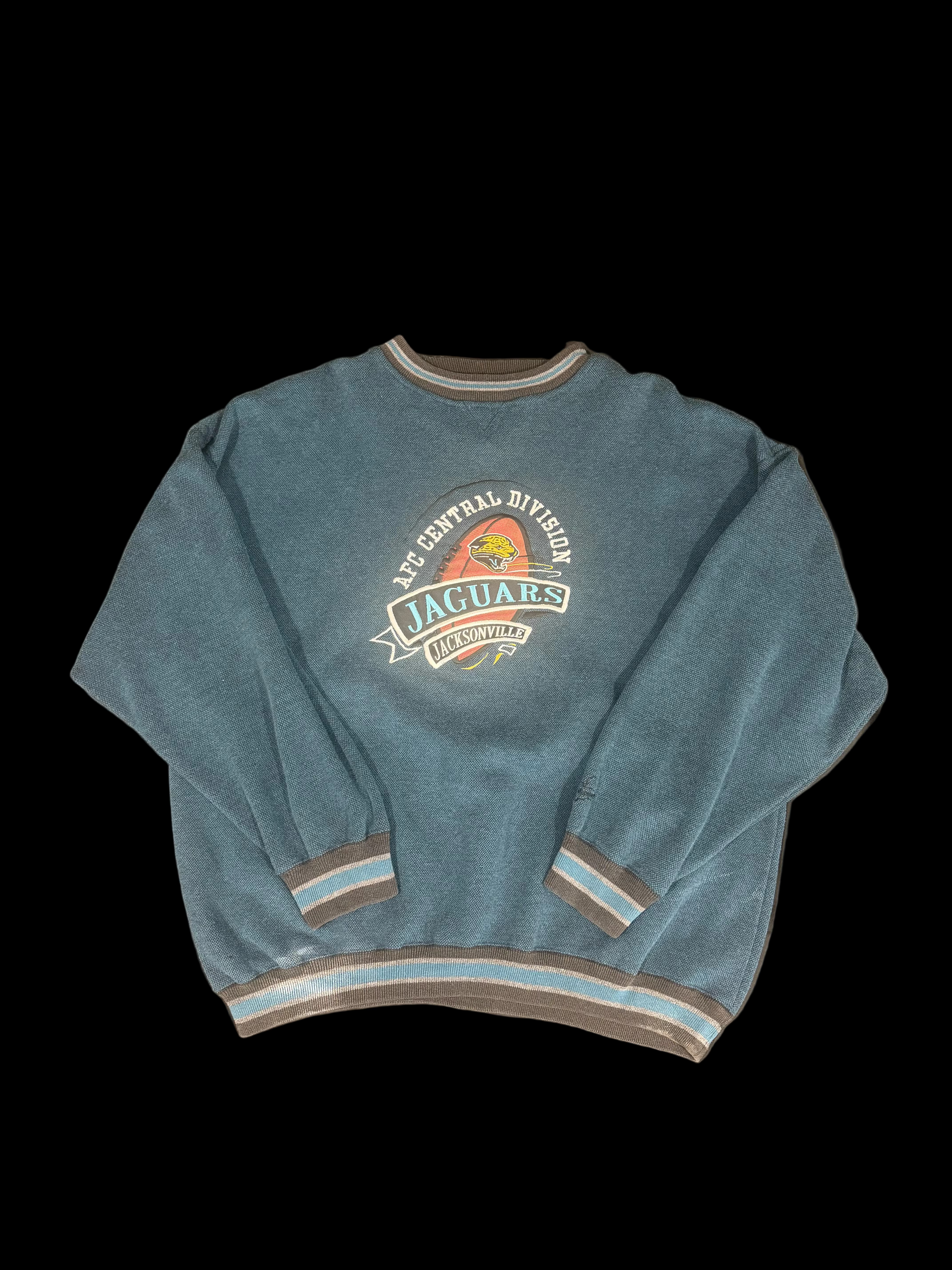 Vintage 90s Jacksonville Jaguars Brandon Sportswear Crewneck Sweatshirt