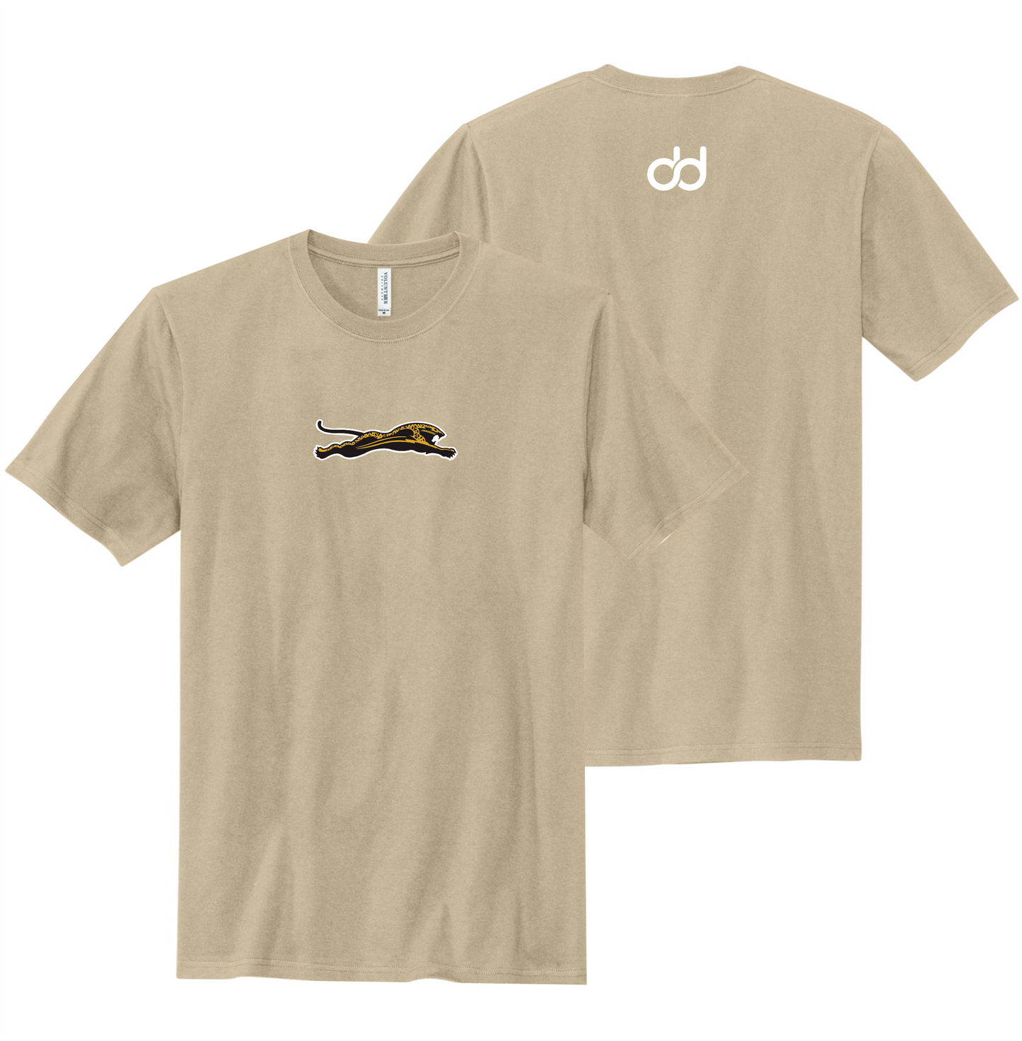 Classic Jumping Jaguar Sand Dune Vintage T-Shirt