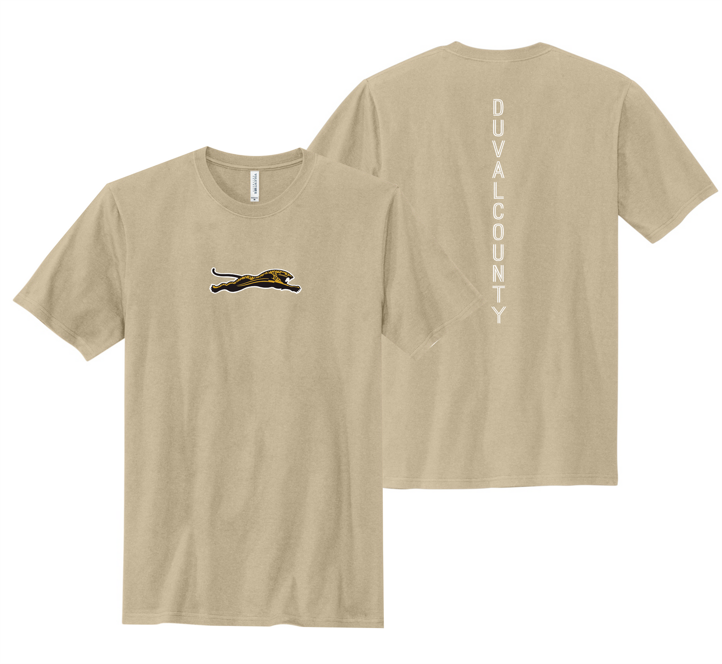 **Limited Edition** Jumping Jaguar Sand Dune Vintage T-Shirt (Duval County LTD)