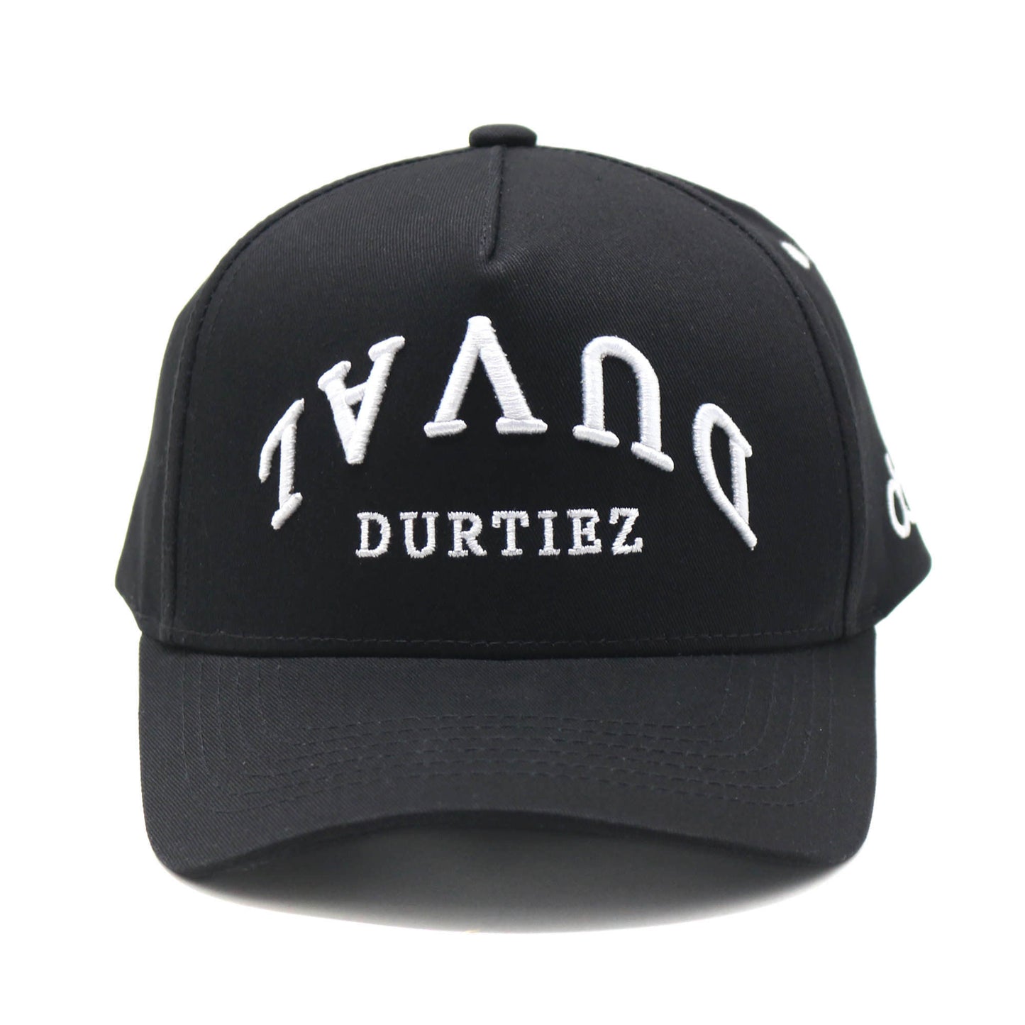 **Limited Edition** Duval Durtiez Flipped Classic 5-Panel Essential Snapback Hat (Black)