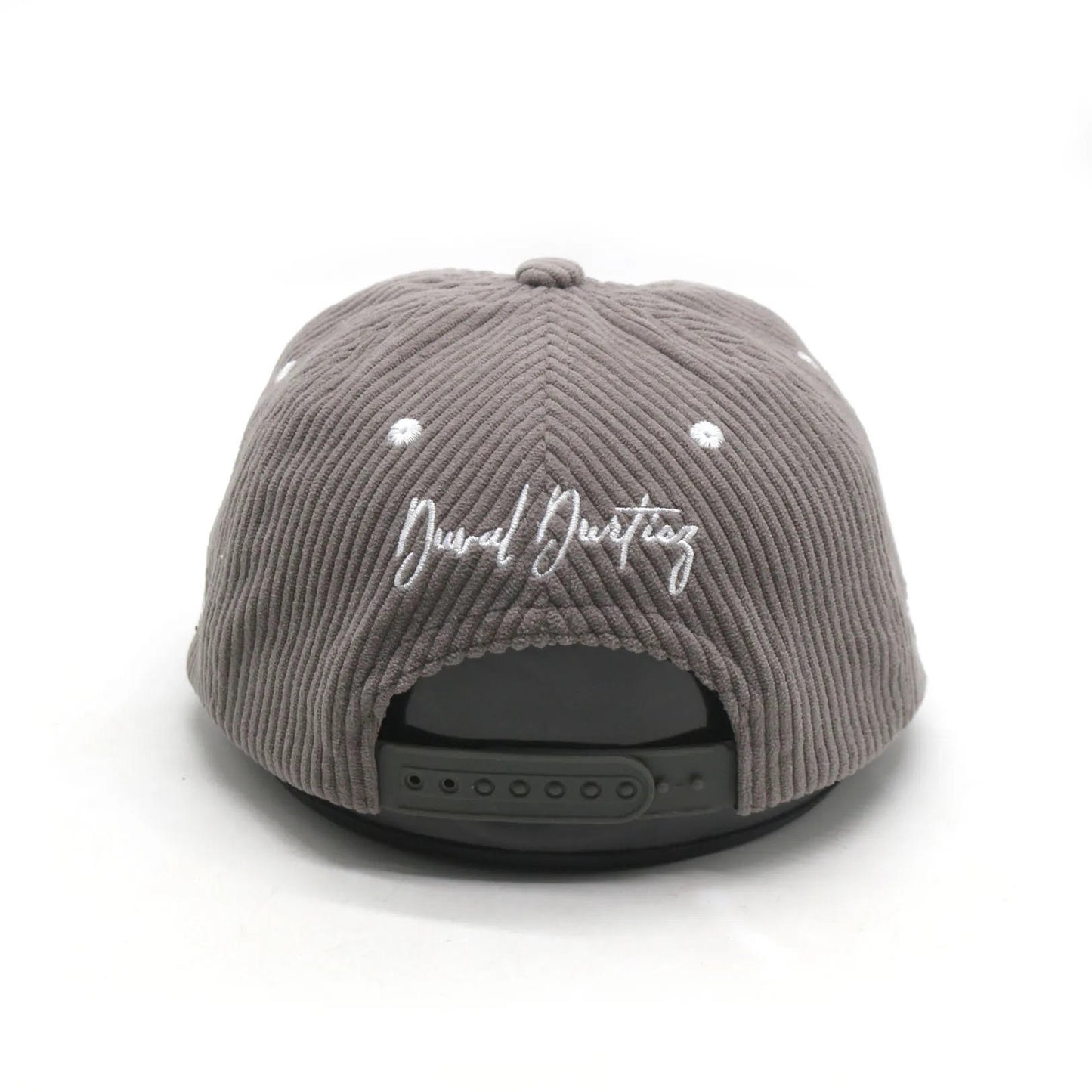 **Durty Collection** Jumping Jaguar Corduroy Hat (Grey)