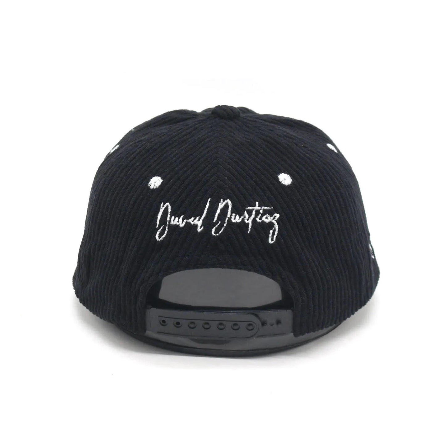 **Durty Collection** Jumping Jaguar Corduroy Hat (Black)