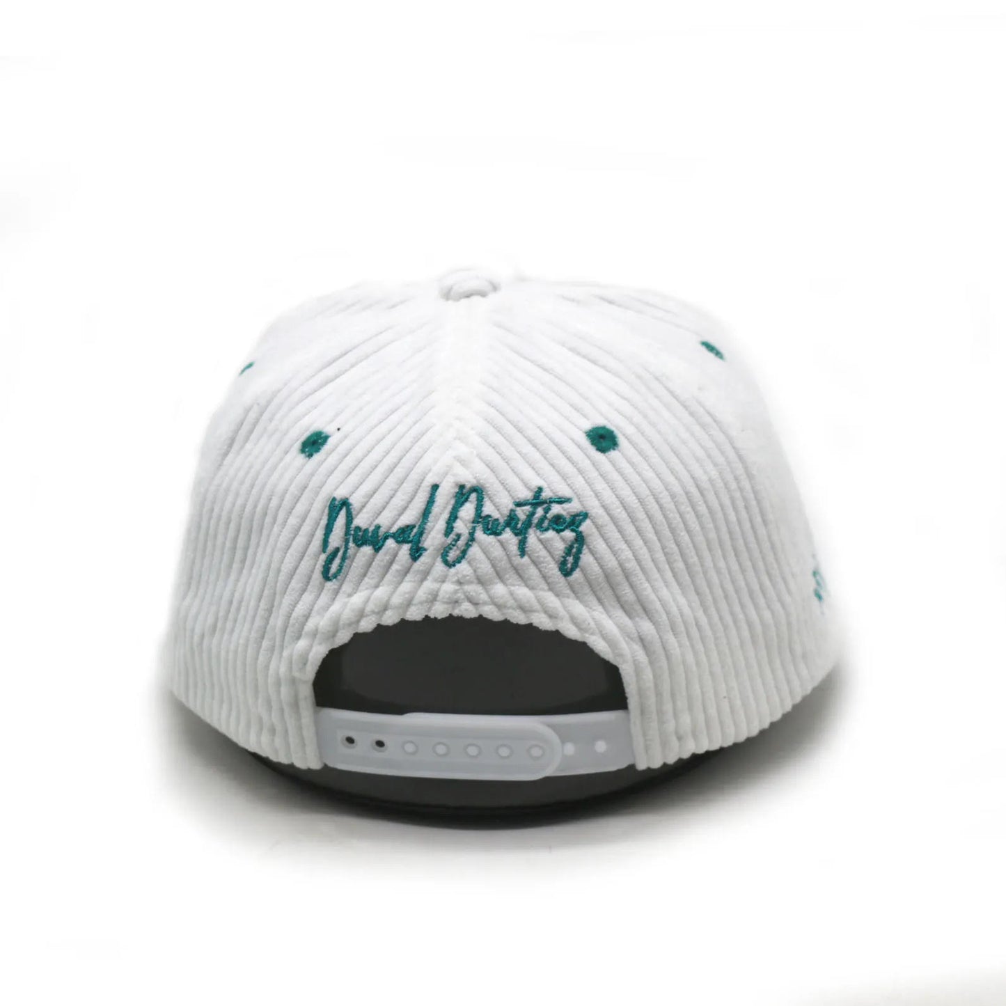 *** Preorder *** Durty Collection Jumping Jaguar Corduroy Hat (White)